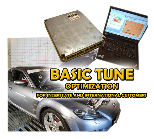 Factory ECU mapping - Basic Flash tune for RX-8s