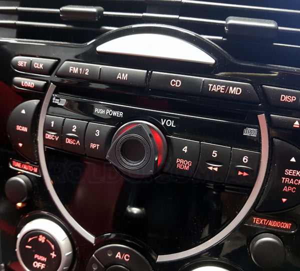 High-Definition Rotor Radio Knob